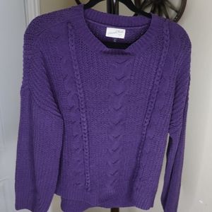 Universal Threads Purple Sweater